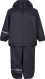 CELAVI - Regenpak met voering voor kinderen - Gerecycled - Dark Navy - maat 90 (86-98cm)