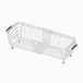 MAXCOOK Égouttoir à vaisselle extensible en acier inoxydable 304 conception pour au-dessus de l’évier et dans l’évier taille moyenne 29-44*15,5*10,5 cm