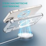 ShieldCase telefoonhoesje geschikt voor Apple iPhone 14 Plus transparant hoesje Magneet compatible