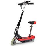 vidaXL Step elektrisch met zitje 120 W rood