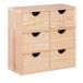 ARANAZ S.L. MANUFACTURAS DE LA MADERA Miniblok met 6 laden van grenenhout