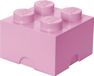 LEGO Opbergbox Brick 4 - Roze