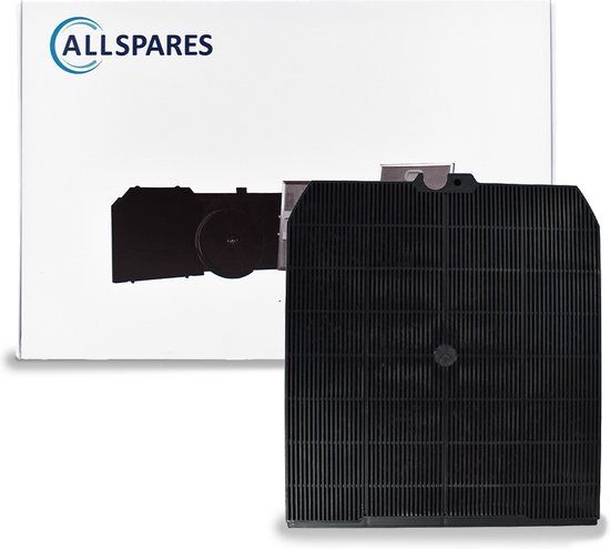 AllSpares Koolstoffilter voor afzuigkappen geschikt voor Falmec en Airlux Nr. 3 / CR1000 (230x210x15mm)