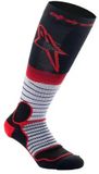 Alpinestars MX Pro Sokken Zwart Grijs Rood