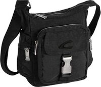 Camel Active Journey Schoudertas 606 black - Nylon - Zwart