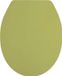 Abattant de WC Duroplast, abattant de WC avec mécanisme de fermeture douce et fermeture rapide pour un nettoyage facile, vert mousse
