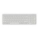 Keychron B4 Pro Ultradun draadloos toetsenbord, 96% Bluetooth, 2,4 GHz, bekabelde verbinding, digitaal toetsenbord, launcher, compatibel met Mac, Windows, Linux, ivoorwit