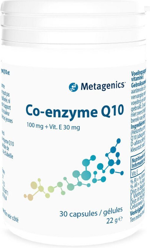 Metagenics Co-Enzyme Q10+Vit. E Capsules 30st