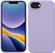 kwmobile telefoonhoesje geschikt voor Apple iPhone 17e / iPhone 16e - Hoesje met siliconen coating - Smartphone case in lavendel