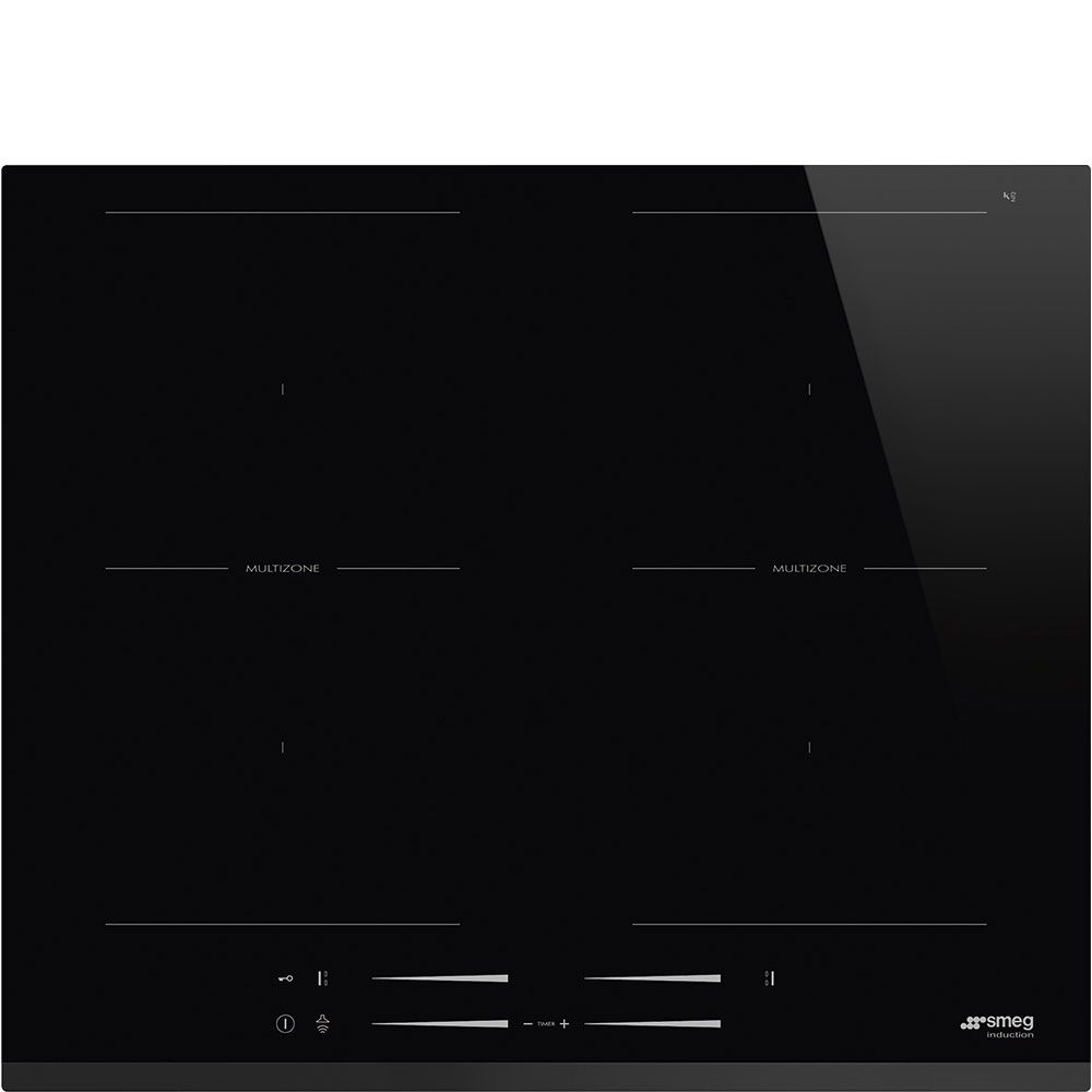 Smeg SI2M7643B - 60cm Black Induction Cooktop with 4 Zones