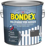 Bondex Peinture pour bois extérieur, 2,5 L, anthracite, satiné
