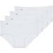 Sloggi Women Basic Midi - dames midi slip (4-Pack) - wit