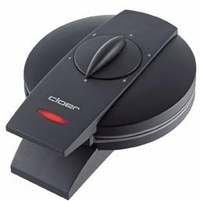 Cloer 1620 Wafelijzer - Hartenwafels - 930W - Zwart