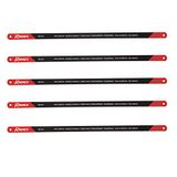 Ribitech - 5 stuks zaagbladen voor ijzerzaag, 30 cm, PRSCM30LX5