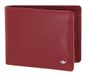 Golden Head Leren portemonnee Polo RFID Protect Scheintasche 1138 Rot donkerrood