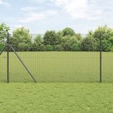 vidaXL Gelast gaashek 5000 x 100 cm grijs