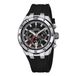 Festina F20671/6 Heren Chronograaf Horloge - Zilverkleurig/Zwart Leer