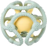 Nattou SILICONE Set Ballen - 9 cm - Pastelgroen/Geel