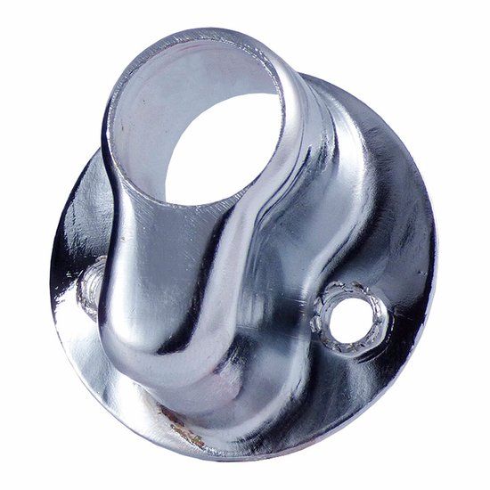 IFAM Veiligheidsschild Ø 42 x 26 mm Zilverkleurig Staal Verchroomd
