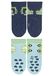 Sterntaler Baby Boys Crawling Socks with Digger and Car ABS Socks, Navy, 18 EU