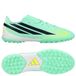 ADIDAS PERFORMANCE Chaussure de sport 'F50 Hyperfast Club' jaune foncé / vert clair / noir / blanc