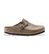 Birkenstock Boston Sabots en Cuir Marron