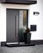 Searchlight Applique solaire noir - 67422BK-PIR