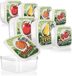 COM-FOUR® set de 8 boîtes de conservation de fruits