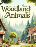 Woodland Animal Coloring Book: Woodland Animals Coloring Book
