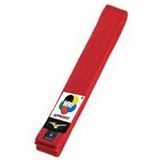Mizuno Ceinture RB rouge Dames/Heren Taille 2+