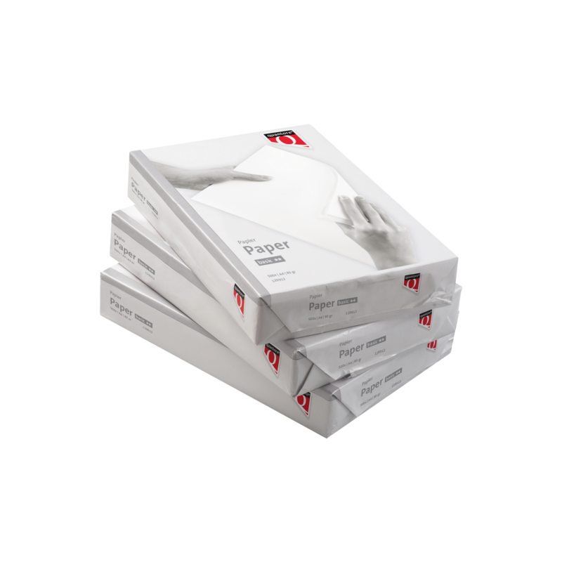 Quantore Kopieerpapier basic A4 80gr wit 500 vel