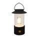 Idena 50125 - LED camping lantaarn in zwart, op batterijen en snoerloos, lamp voor binnen en buiten, dimbaar, ca. 19 cm, draagbaar licht
