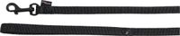 JACK AND VANILLA, Hondenriem, Comfort Tube nylon, zwart, S, 15 mm x 152 cm