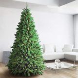 BAKAJI Kerstboom Super Folto New (TF) milieuvriendelijk pvc, kruisvoet van ijzer, takken, anti-valnaalden, 180 cm (732 takken) model SWEDEN