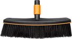 Fiskars QuikFit Straatbezem - Brede Borstelkop met Zachte Haren - 380mm