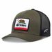 Alpinestars Cali 2.0 Trucker Cap Military Green / Black