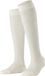 FALKE Snow Glitter kniekousen dames blanc - maat 39-42