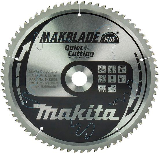 Makita Makblade+ zaagblad 305x30x70Z (B-32568)