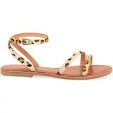 Les tropeziennes par M. Belarbi M. Belardi Hanak Leren Sandalen Dames Bruin