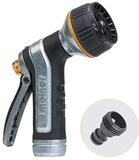 Melnor 65020-AMZ Heavy Duty Metal Nozzle with QuickConnect Product Adapter Set, Amazon Bundle