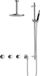 Hotbath Cobber X - CX7067 - Inbouw Regendoucheset - Chroom