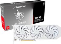 Powercolor Hellhound Spectral White Radeon RX 9060 XT - 16 GB GDDR6 - PCI Express 5.0 x16 - 1x HDMI, 2x DisplayPort