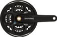 Shimano Altus FC-M311 Crankset 42/32/22, Zwart, 175mm