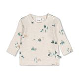 Feetje longsleeve Beep Beep offwhite/groen
