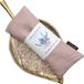 YoZenga Coussin pour les yeux | Quartz rose & Lin | Lavande biologique | Réduction du stress et soulagement des maux de tête | Idéal pour le yoga et la méditation | Lightcoral