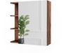 Vicco Fynn Spiegelkast – 62 x 64 cm Oldstyle
