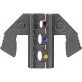 TOOLCRAFT PLE-0A3 Krimp-onderdelen Geïsoleerde kabelschoenen Krimpbereik: 0.1 tot 1.5 mm² Geschikt voor merk: TOOLCRAFT