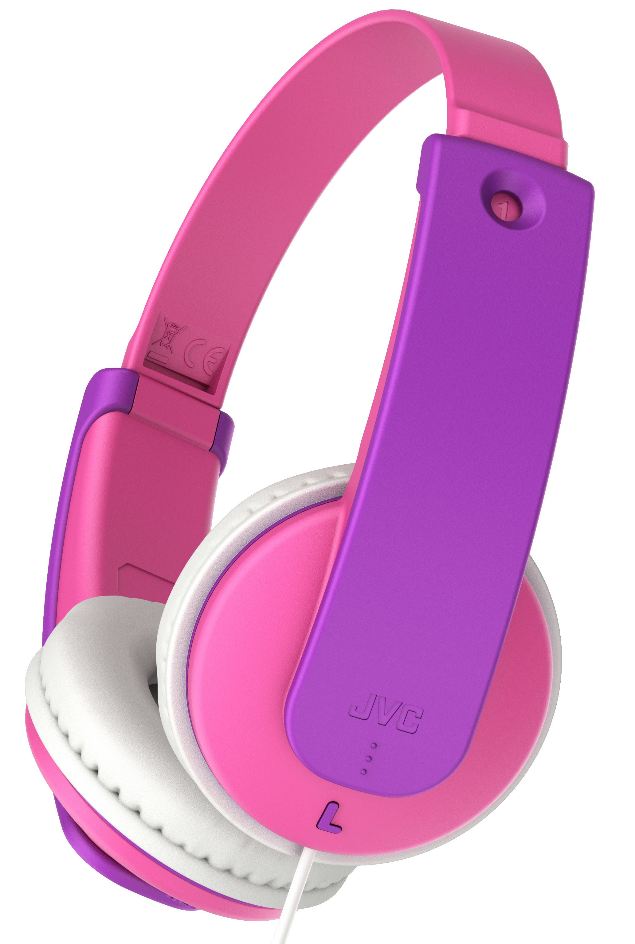JVC HA-KD7 - On-ear Kinderkoptelefoon - Roze