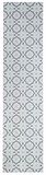 Tadi & Imperio1979 Hydraulisch vinyl tapijt, 60 x 360 cm, grijze ster
