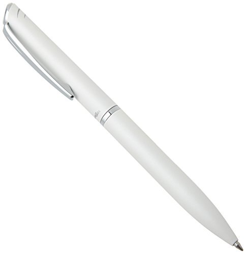 Pentel bl2007 Roller Energel Philography Schacht Metalen Parel in geschenketui, 0,7 mm, Schachtkleur witte parel